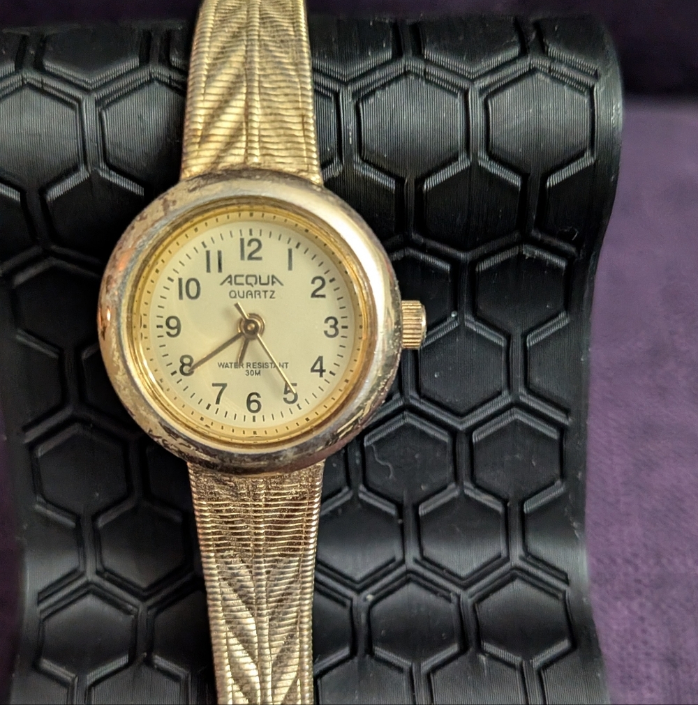 Acqua Gold Quartz Watch